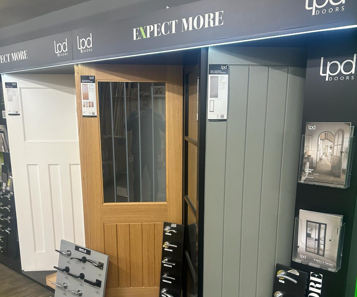 Doors and windows available in stock. Bespoke sizes available. Contact us for more information.